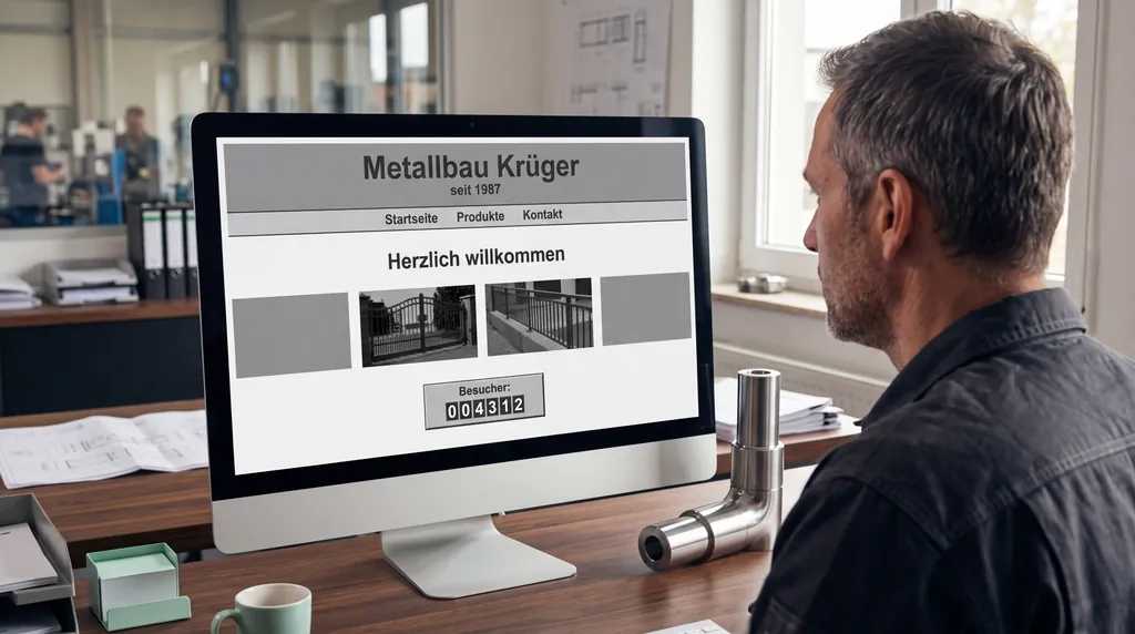Eine alte Website bremst