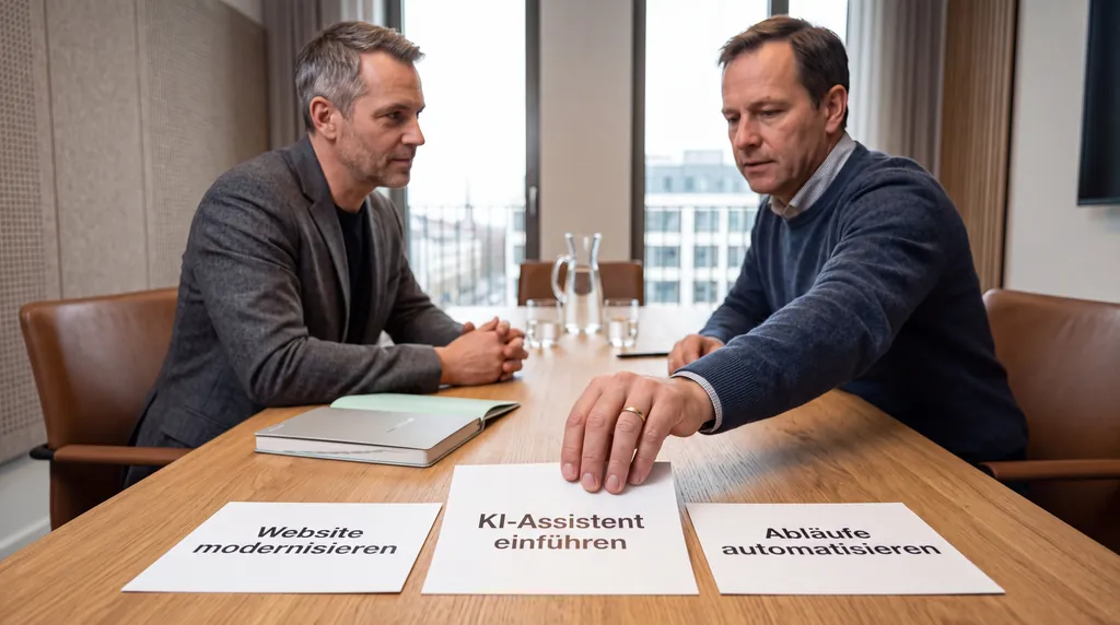 Den wichtigsten Hebel wählen