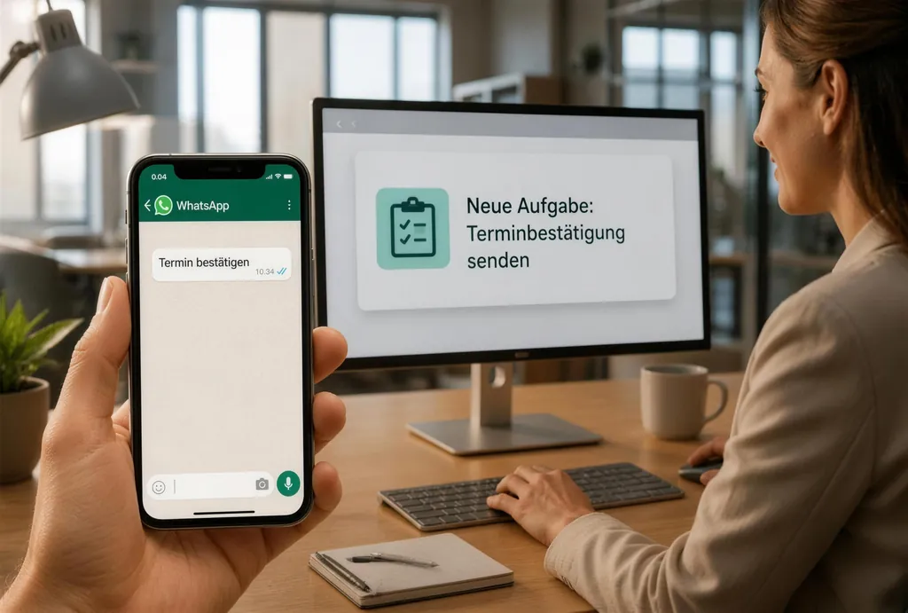 Detailbild für WhatsApp-Anbindung für einen Workflow